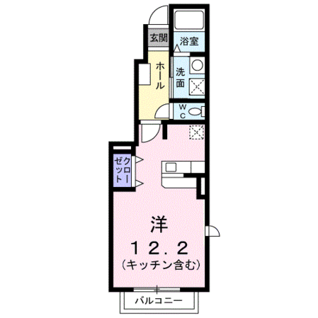 ゼファーⅢの物件間取画像